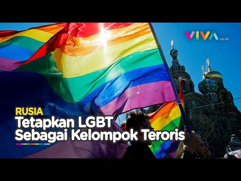 KERAS! Rusia Tetapkan Gerakan LGBT sebagai Organisasi Teroris