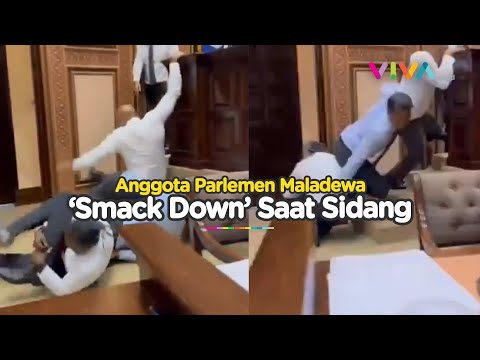 Anggota Parlemen Adu Jotos saat Sidang, Tiupan Terompet Panjang Bergema