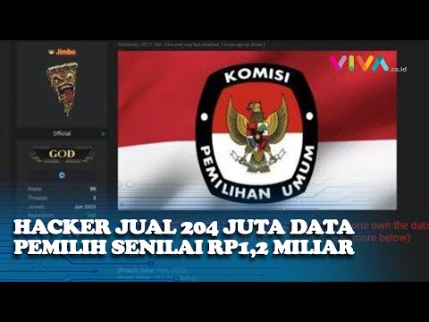 Lembaga Siber Benarkan Data KPU Dicuri Hacker Jimbo, Dijual RP1,2 M