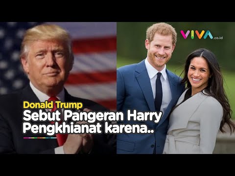 BLAK-BLAKAN Donald Trump Tak Ingin Pangeran Harry Jadi Presiden