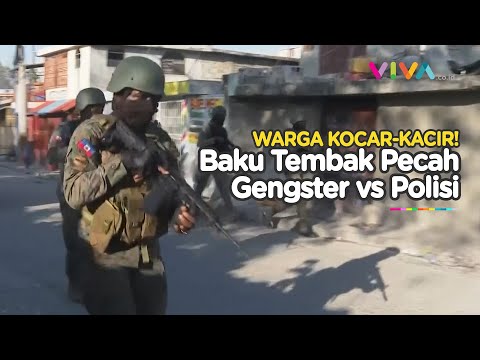 NGERI! Kepolisian Perang dengan Geng Bersenjata di Ibu Kota