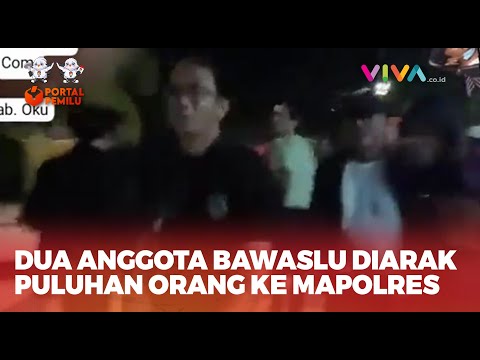 Kena Prank Miliaran, Dua Anggota Bawaslu Diarak Puluhan Massa?