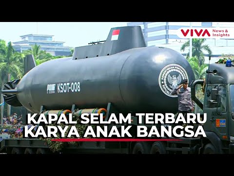 TNI Pamer Kapal Selam Tanpa Awak Super Canggih di HUT ke-80