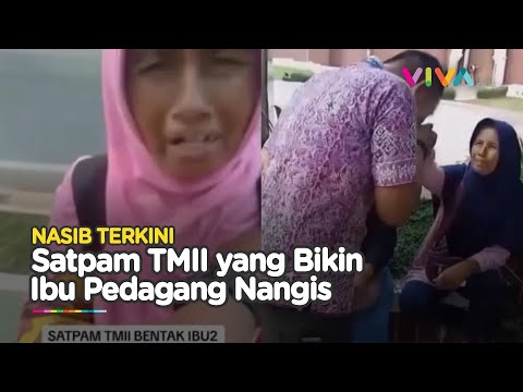 Beda Sikap Satpam TMII Usai Bikin Pedagang Kecil Nangis Menjerit