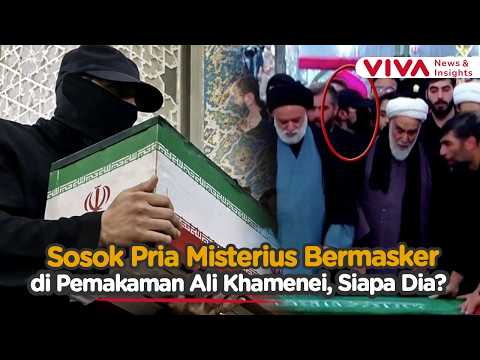 Sosok Misterius Hadiri Pemakaman Ali Khamenei, Iran: Bukan Mojtaba!