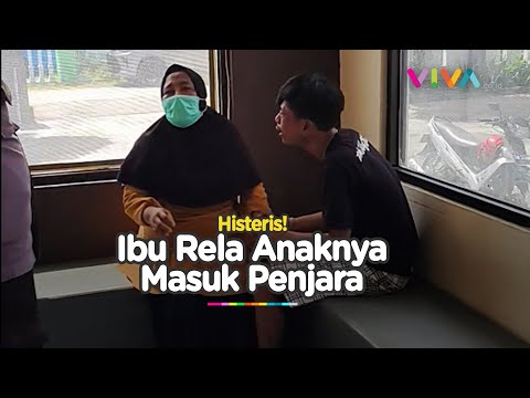 Sang Ibu Murka, Anak Nangis Histeris Saat 'Diseret' ke Kantor Polisi