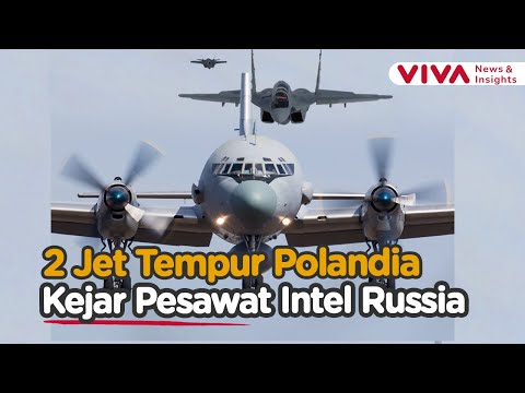 Tegang di Langit Baltik! MiG-29 Polandia Hadang Pesawat Intel Rusia Il-20!