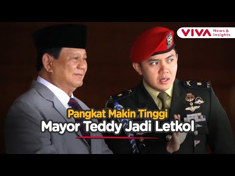 Melesat! Mayor Teddy Naik Pangkat Jadi Letnan Kolonel
