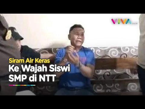 Cinta Ditolak, Pria Siram Air Keras ke Siswa SMP