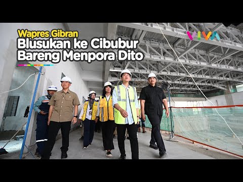 Blusukan Lagi! Wapres Gibran Tinjau Proyek di Cibubur