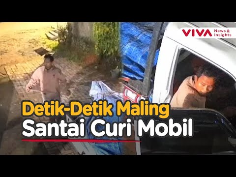 Cuma Bermodal Kawat dan Kunci T, Pria Ini Gasak Mobil dalam Hitungan Menit