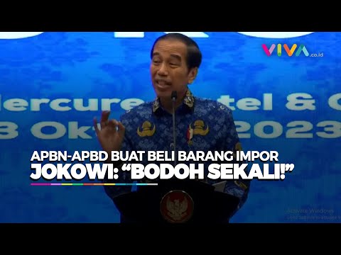 Jokowi Sebut Bodoh, Kementerian Lembaga Masih Doyan Impor Pakai APBN