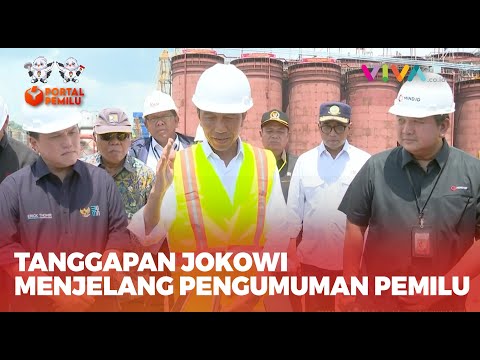 Respons Jokowi soal Proses Rekapitulasi Hasil Pemilu 2024