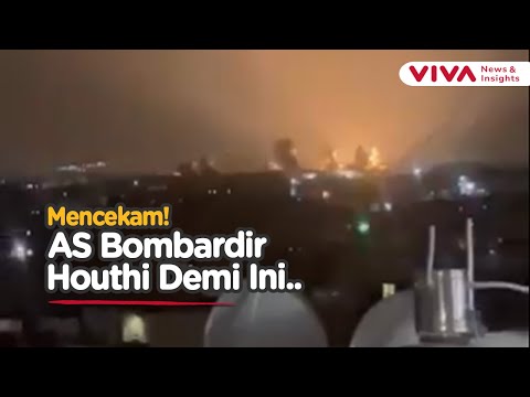Yaman Jadi Lautan Darah, Militer AS Bombardir Houthi Demi Balaskan Dendam