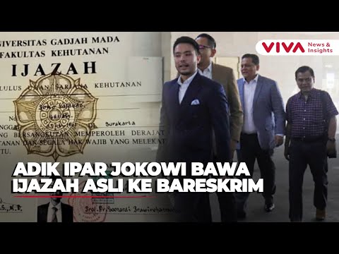 Utus Adik Ipar, Ijazah Asli Jokowi Dibawa ke Bareskrim Polri