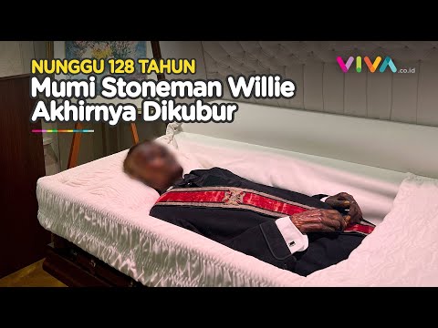 MERINDING! Penampakan Mumi Stoneman Willie Berusia 128 Tahun