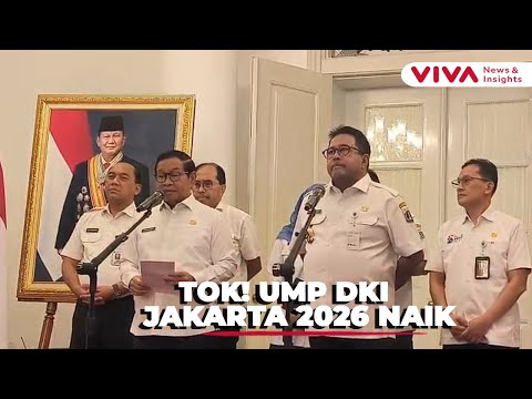 Pramono Naikkan UMP DKI Jakarta 2026 6,17%