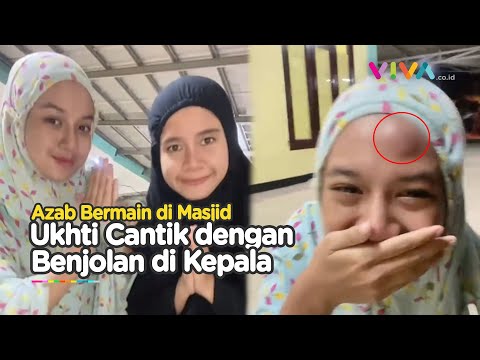 Jadikan Masjid Tempat Konten, Ukhti Joget Pakai Mukena Kena Teguran Allah
