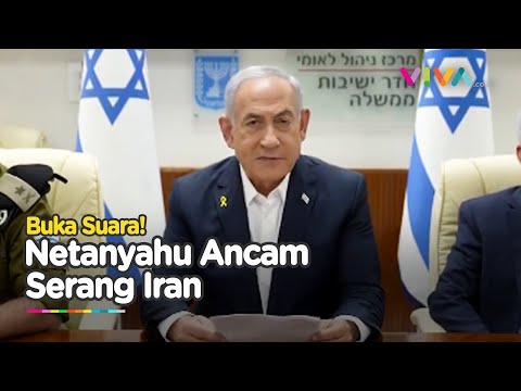Tangan dan Suara Netanyahu Gemetar Ancam Serang Balik Iran