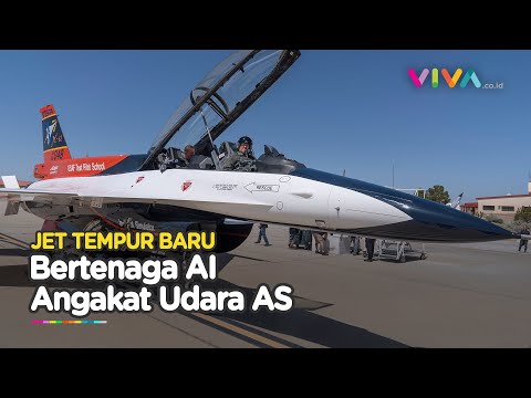 Cetak Sejarah, Menteri Angkatan Udara AS Jajal Jet Tempur X-62A Dikendalikan AI