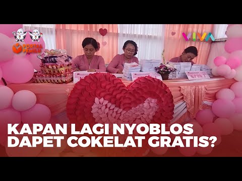 Dekorasi Unik TPS 026 Banjar, Pemilih Dapat Cokelat Gratis Lho!