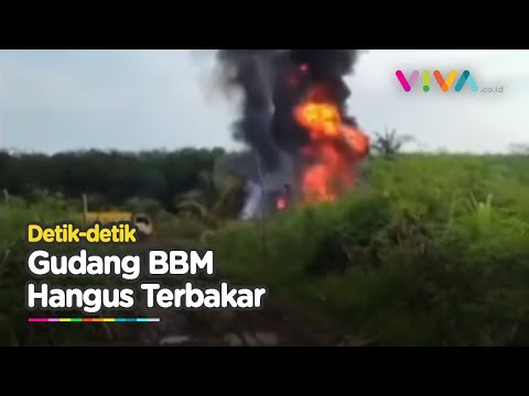 Ledakan Hebat di Gudang BBM Oplosan Jambi, Polisi Cari Pemiliknya!