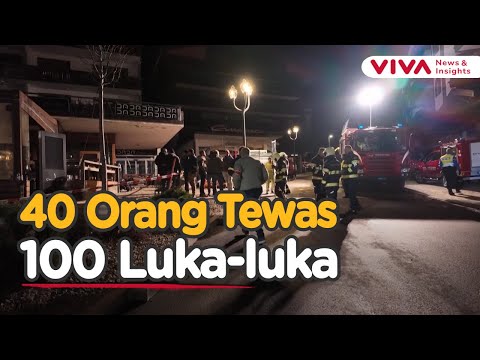 Tragedi Tahun Baru Paling Mencekam di Dunia! Api Mengamuk Saat Pesta di Bar