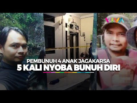TERKUAK! Deretan Fakta Ayah Bunuh 4 Anaknya di Jagakarsa