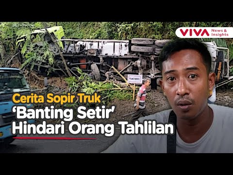 Terjadi Kecelakaan Truk Tangki Angkut Semen di Lokasi Laka Maut Purworejo