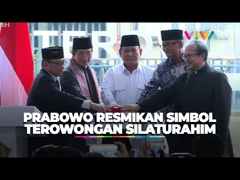 Presiden Prabowo Resmikan Terowongan Silaturahim, Simbol Kerukunan Umat Beragama