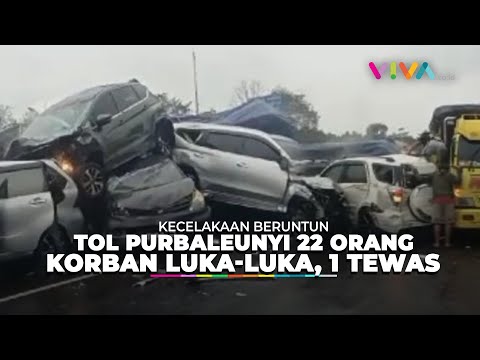 'Tabrakan Karambol' di Tol Purbaleunyi, 22 Orang Korban Luka-luka, 1 Tewas