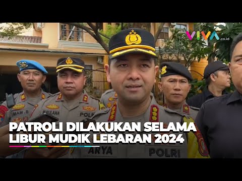 Polres Metro Depok Patroli ke Rumah Kosong yang Ditinggal Pemudik