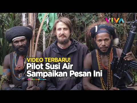 JRENG! Kemunculan Pilot Susi Air Setelah Satu Tahun Disandera KKB
