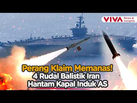 Iran Klaim Hantam Kapal Induk Amerika USS Abraham Lincoln!