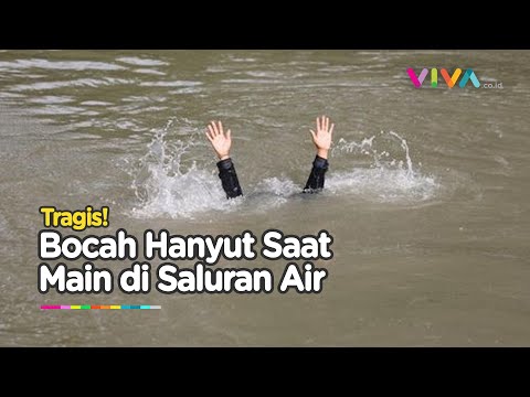 Mengerikan! Arus Kencang Saat Hujan Bikin 1 Bocah Hilang di Kali Ciliwung