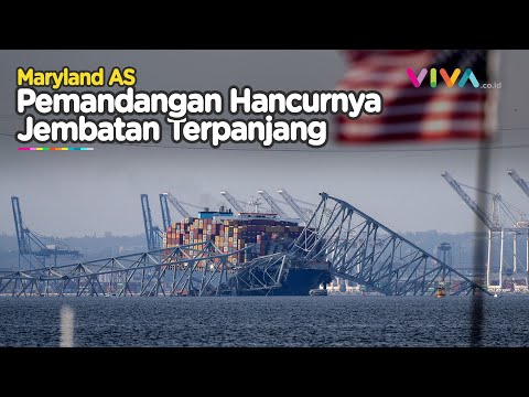 Sebab AS Porak-poranda, Rekaman Satelit Jembatan Terpanjang yang Terbelah