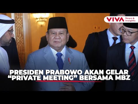 Istana Angkat Bicara Perihal Pertemuan Prabowo dan Presiden MBZ di Abu Dhabi
