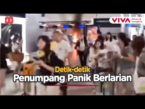 Amarah Meledak, Penumpang Picu Kebakaran di Bandara Milan