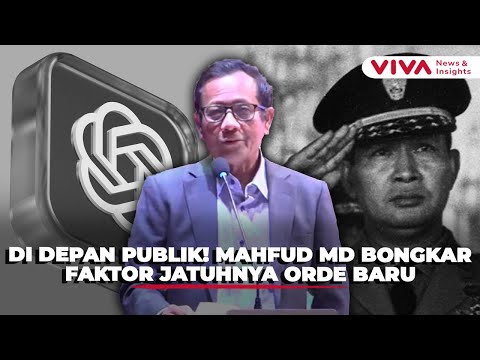 Mahfud MD Ungkap Sejarah Orde Baru dan Akui Sering Pakai ChatGPT