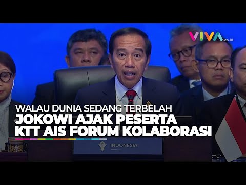 Buka KTT AIS Forum di Bali, Jokowi Ajak Kolaborasi di Tengah Dunia Sedang Terbelah