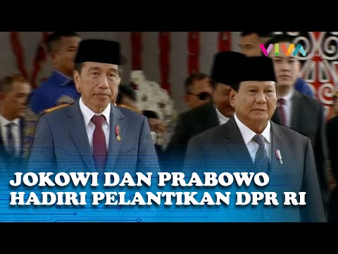 Bak Sahabat Sejati! Jokowi Bareng Prabowo Saat Hadiri Pelantikan Anggota DPR RI