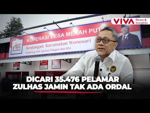 Kopdes Merah Putih Buka Loker Besar Besaran dengan Status Pegawai BUMN
