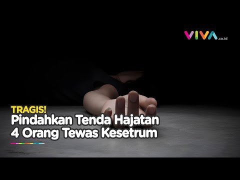 Gotong Royong Pindahkan Tenda Hajatan Berakhir Tragis, 4 Orang Tewas Tersengat Listrik