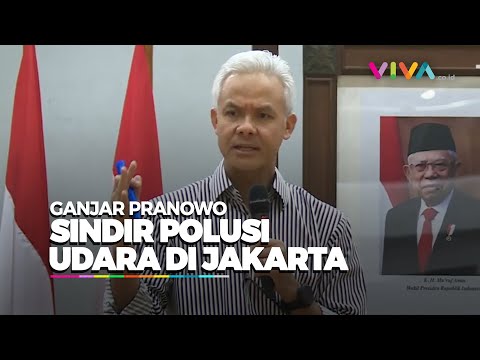 Sindiran Ganjar Pranowo Soal Polusi Udara Jakarta: Tapi Semua Tetap Naik Motor
