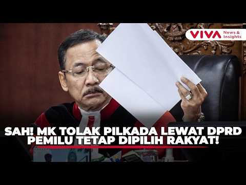 MK Tegaskan Pilkada Langsung Tak Bisa Diganggu Gugat, Suara Rakyat Tetap Menentukan