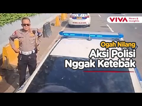 Sopir Truk Ngantuk di Tol, Sikap Polisi Bikin Kaget