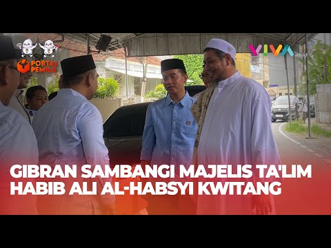 Adab Gibran saat Disambut Habib Ali dalam Momen Silaturahmi