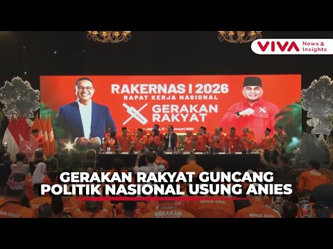 Dari Ormas ke Parpol: Gerakan Rakyat Siap Jadi Kendaraan Politik Anies Baswedan