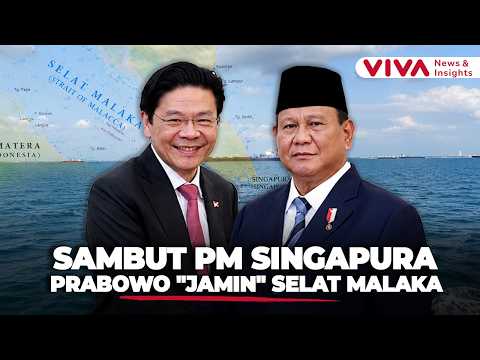 Perkuat Hubungan Indonesia dan Singapura, Prabowo Singgung Selat Malaka
