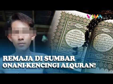 TAK BERADAB! Remaja di Sumbar Onani dan Kencingi Alquran